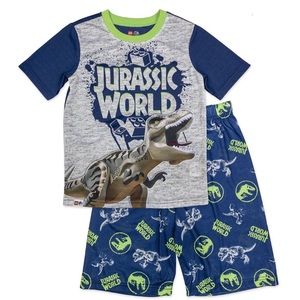 🆕 Lego Jurassic World Pajama Short Set